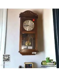 Reloj Madera De Cuerda...
