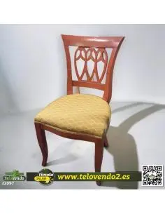 PACK 4 SILLAS ASIENTO OCRE...
