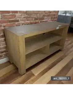 Mueble tv madera acabado...