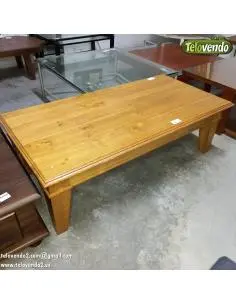 Mesa baja madera roble...